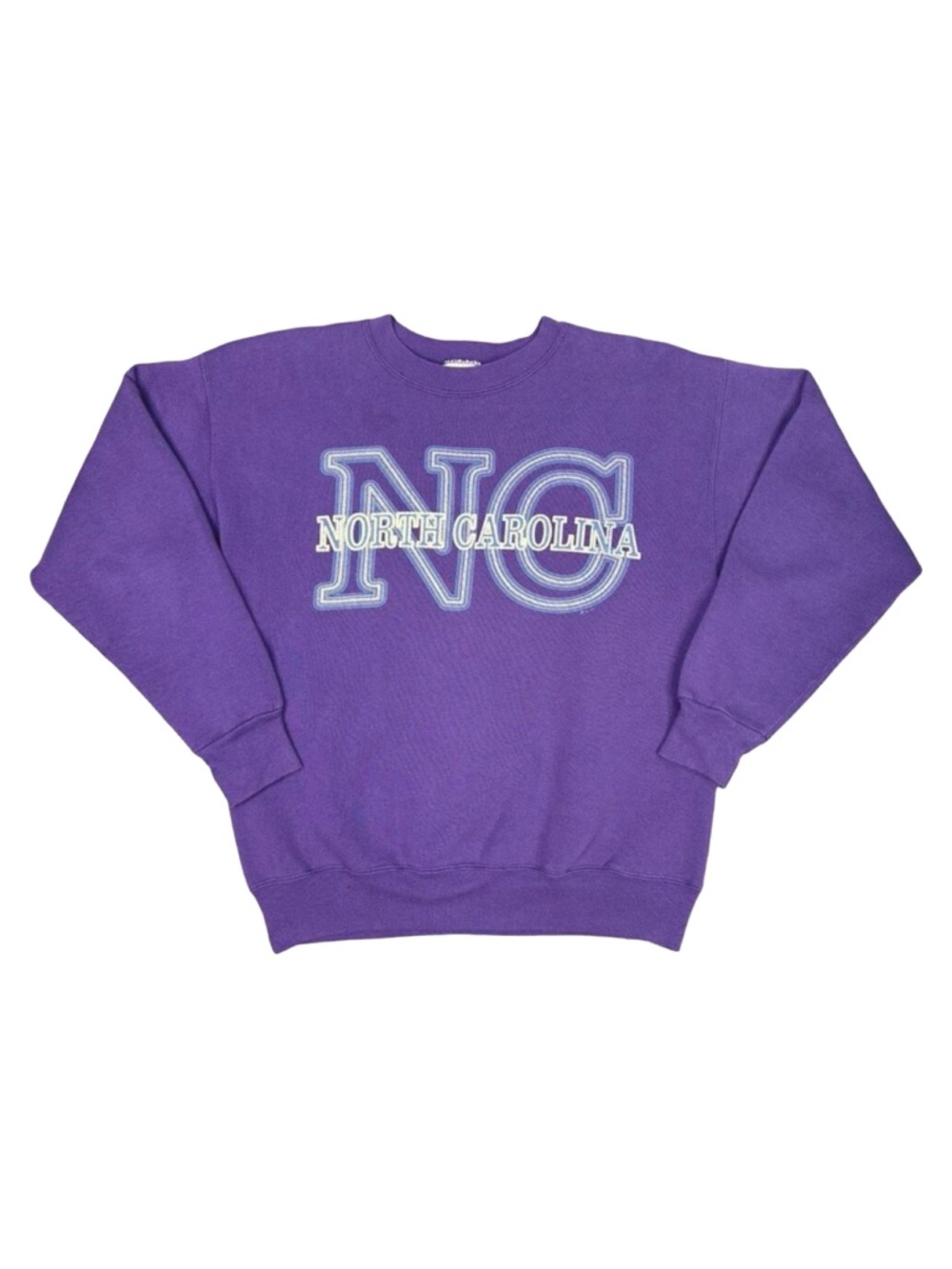 Vintage 90’s Hanes Heavyweight North Carolina Crew Neck Sweatshirt - Size Medium
